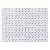 Cute Nordic Fox met Floral Markings Patterned Tafelkleed (Voorkant (Horizontaal))