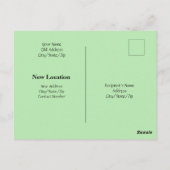 Cute Nosey White Dog probeert de buren te zien Briefkaart (Achterkant)