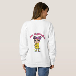 Cute, Not Defenseless Women's Hoodie Trui