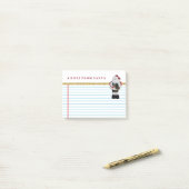 Cute Note of Santa Claus Retro (Op bureau)