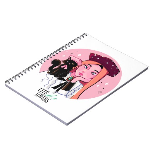 cute  notitieboek (Linkerzijde)