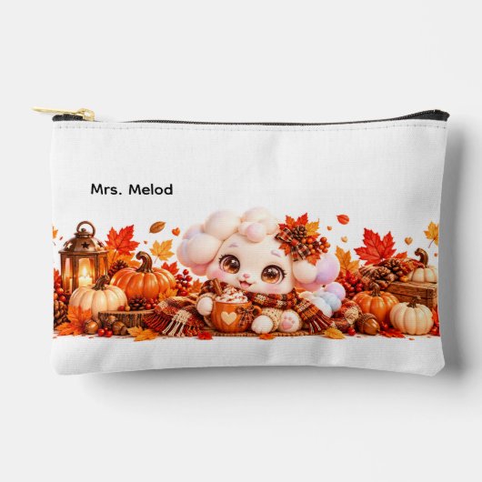 Cute Nubi Herfst Make-uptas Bewerkbaar Etui (Voorkant)