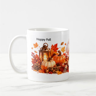 Cute Nubi Herfst Mok Bewerkbaar