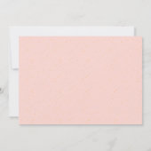 Cute Number 1 First Birthday Photo Invitation Kaart (Achterkant)