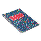 Cute Numbers Pattern - Kinder of leraar Notitieboek (Rechterzijde)