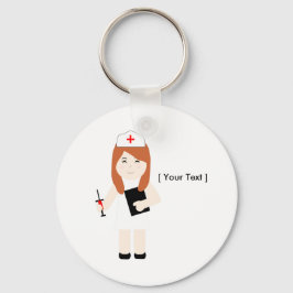 Cute Nurse 5 Sleutelhanger