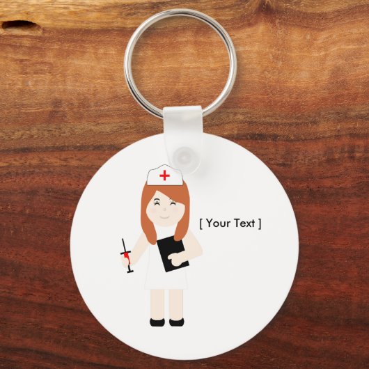 Cute Nurse 5 Sleutelhanger (Voorkant)