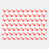 Cute Nurse betegeld patroonpartij Inpakpapier Vel (Voorkant 2)