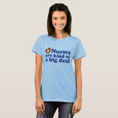 Cute Nurse Design T-shirt (Voorkant volledig)