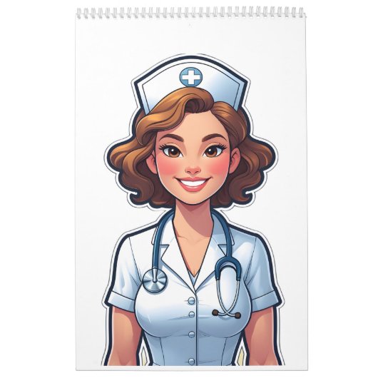 Cute Nurse Kalender (Hoes)