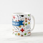 Cute Nurse Koffiemok (Voorkant rechts)