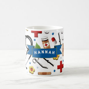 Cute Nurse Koffiemok