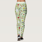 Cute Nurse Leggings (Achterkant)