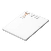 Cute Nurse Notitieblok (Linkerzijde)