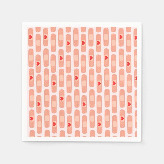 Cute Nurse Paper Napkins Servet (Voorkant)