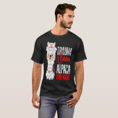 Cute Nurse Paramedic EMT Alpaca Your Wound Trauma T-shirt (Voorkant volledig)