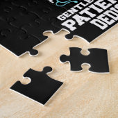 Cute Nurse RN LVN Nursing School Medical Legpuzzel (Zijkant)