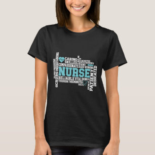 Cute Nurse RN LVN Nursing School Medical T-shirt