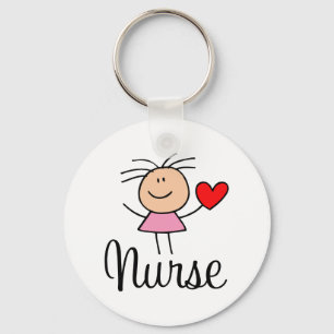 Cute Nurse Sleutelhanger