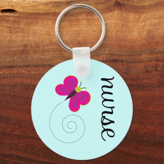 Cute Nurse Sleutelhanger (Voorkant)