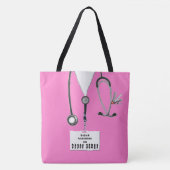 Cute Nurse Tote Bag (Voorkant)