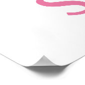 Cute Nurse word art decor poster (Hoek)