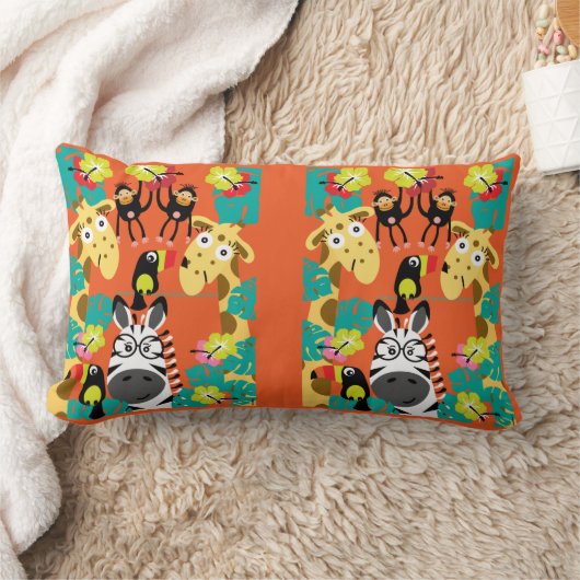 Cute nursery oerwoud decor kussen (Deken)