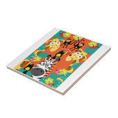 Cute nursery oerwoud decor tegeltje (Zijkant)