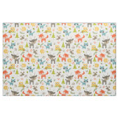 Cute Nursery Woodland Animals Stof (Fat Quarter)