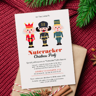 Cute Nutcracker-kerstfeest Kaart