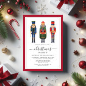 Cute Nutcracker-kerstfeest Kaart