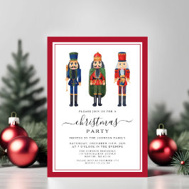 Cute Nutcracker-kerstfeest Kaart