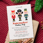 Cute Nutcracker-kerstfeest Kaart