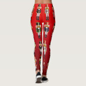Cute Nutty Nutkraker Army Cartoon Leggings (Achterkant)