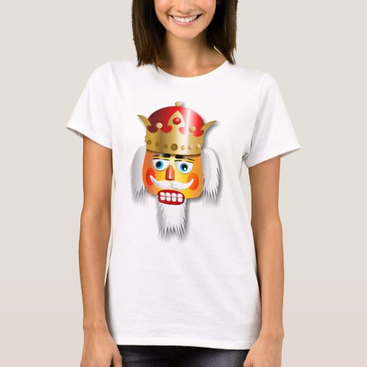 Cute Nutty Nutkraker King T-shirt (Voorkant)