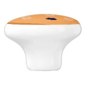 Cute Oatmeel raisin cookie Keramische Knop (Zijkant)