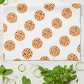 Cute Oatmeel Raisin Cookie Pattern Theedoek (Gevouwen)