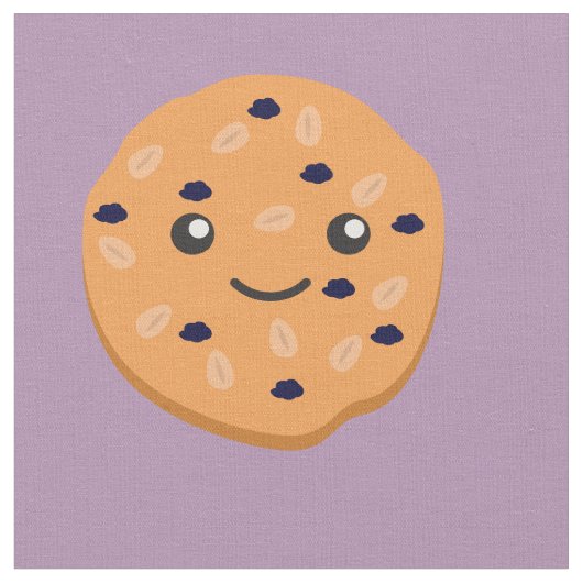 Cute Oatmeel Raisin Cookie Stof (Close Up)