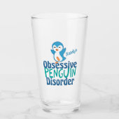 Cute obsessief-pinguïstische stoornis glas (Voorkant)
