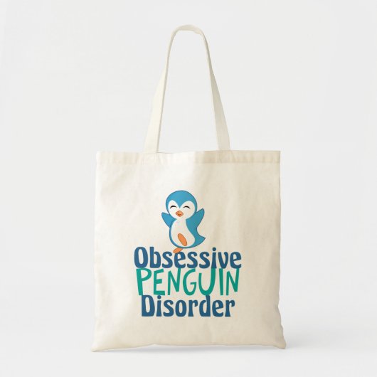 Cute obsessief-pinguïstische stoornis tote bag (Voorkant)