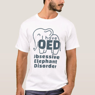 Cute Obsessieve Olifantenstoornis T-shirt