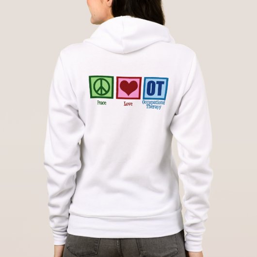Cute Occupational Therapy Hoodie (Achterkant)