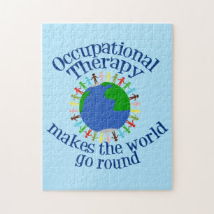 Cute Occupational Therapy Legpuzzel