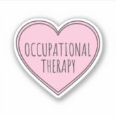 Cute Occupational Therapy OT Cft Sticker (Voorkant)