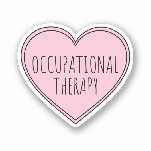 Cute Occupational Therapy OT Cft Sticker (Voorkant)