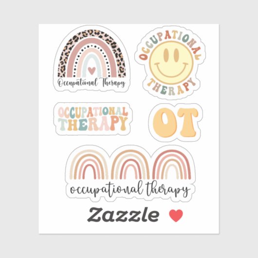 Cute Occupational Therapy OT Pack Sticker (Vel)
