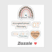 Cute Occupational Therapy OT Pack Sticker (Vel)