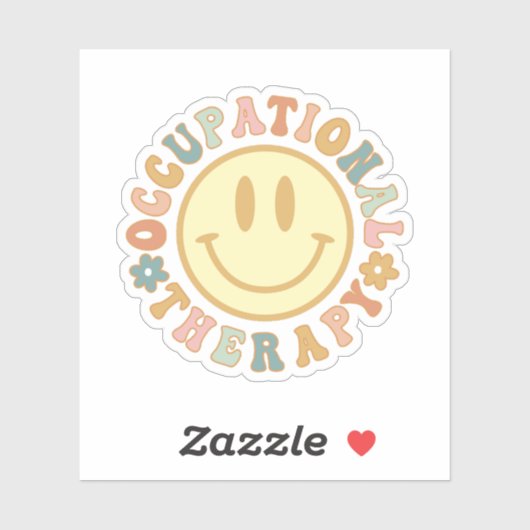 Cute Occupational Therapy OT Sticker (Vel)
