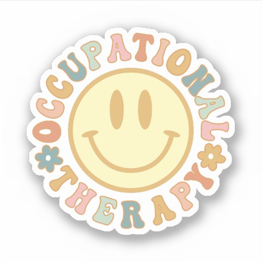 Cute Occupational Therapy OT Sticker (Voorkant)