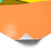 Cute Ocean Pattern. Bestel nu Perfect Poster (Hoek)